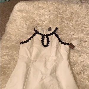 Black White - light weight dress NWT 12